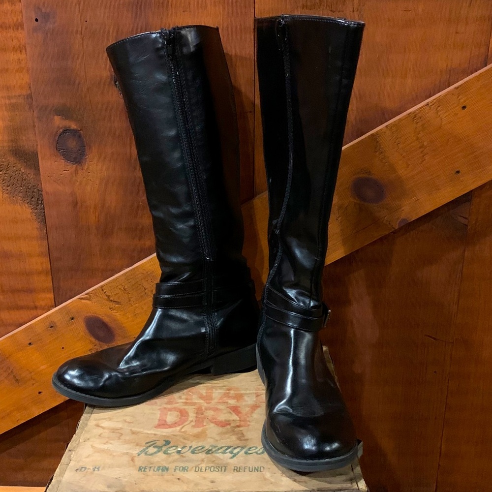 Americans Eagle Tall Black Boots